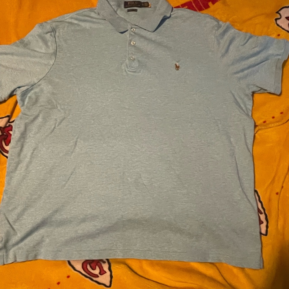 Ralph Lauren Sky Blue Polo Shirt